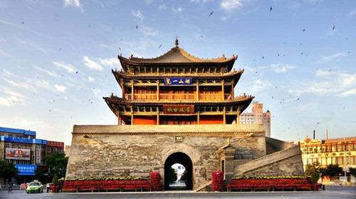 桑麻之地张掖钟鼓楼_副本.jpg