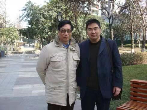 图3  2008年，冯玉雷与著名评论家赵毅衡教授合影.jpg